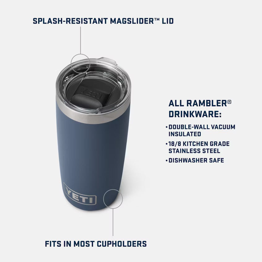 YETI Rambler® 10 oz (296 ml) Tumbler Tropical Pink